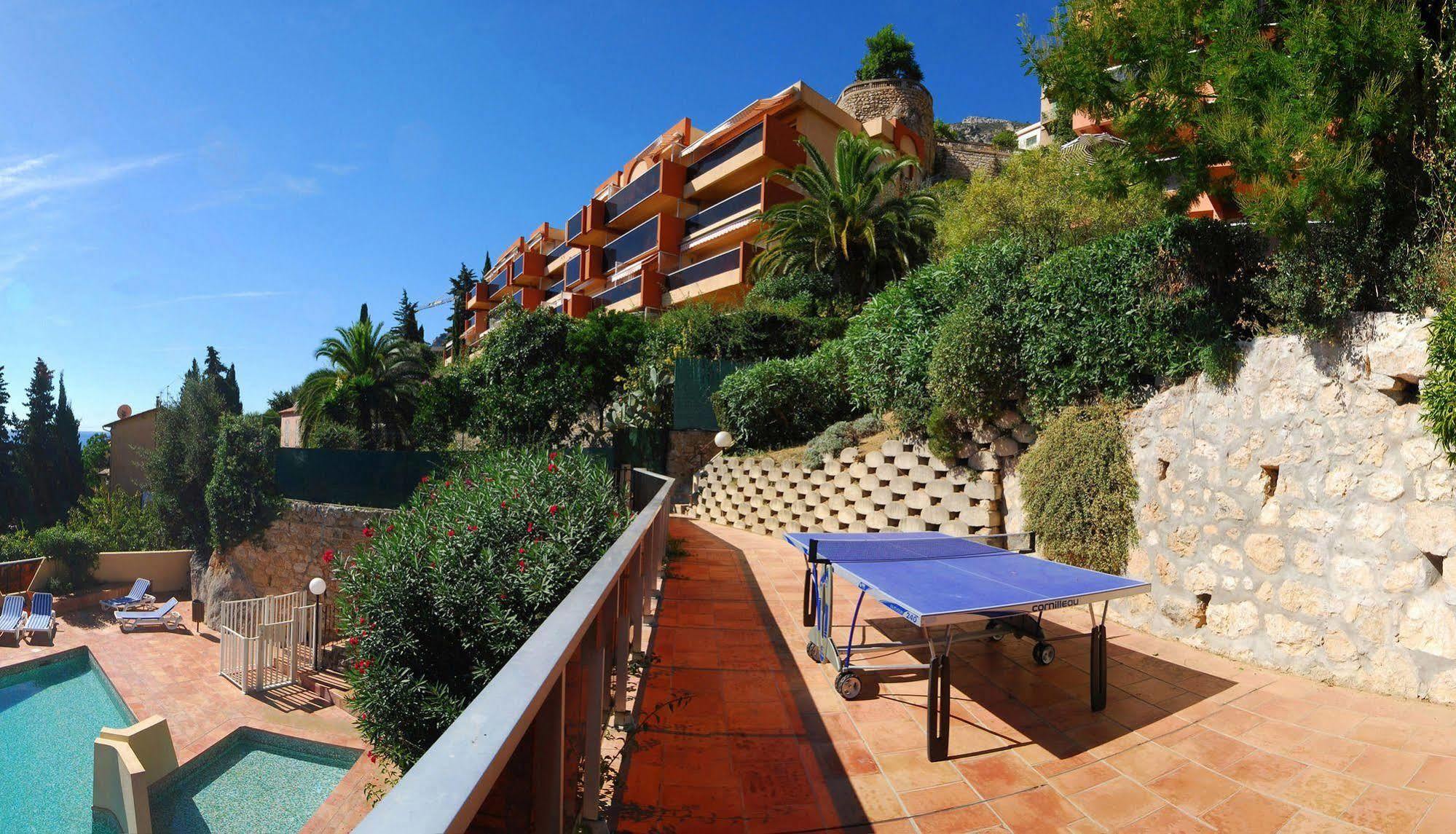 Residence "Le Golfe Bleu" Roquebrune-Cap-Martin Bagian luar foto